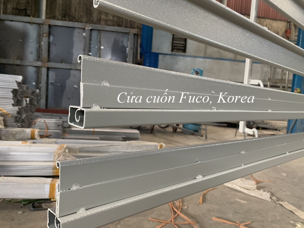 Cửa cuốn nhà xưởng công nghệ Korea
